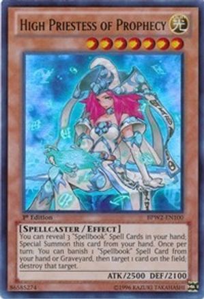 High Priestess of Prophecy (BPW2-EN100) - Battle Pack 2: War of the Giants – Round 2 1st Edition - Premium Yugioh Single from Konami - Just $1.08! Shop now at Game Crave Tournament Store