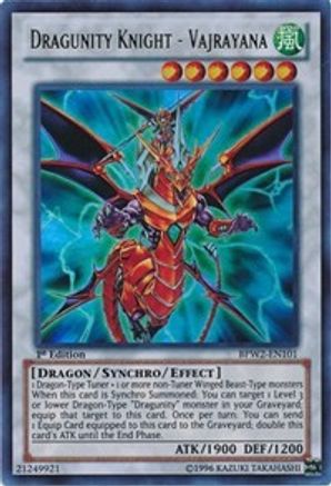 Dragunity Knight - Vajrayana (BPW2-EN101) - Battle Pack 2: War of the Giants – Round 2 1st Edition - Premium Yugioh Single from Konami - Just $0.62! Shop now at Game Crave Tournament Store