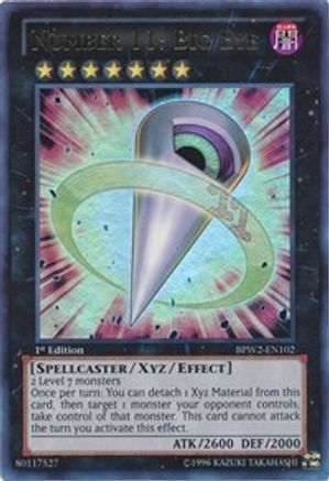 Number 11: Big Eye (BPW2-EN102) - Battle Pack 2: War of the Giants – Round 2 1st Edition - Premium Yugioh Single from Konami - Just $5.28! Shop now at Game Crave Tournament Store