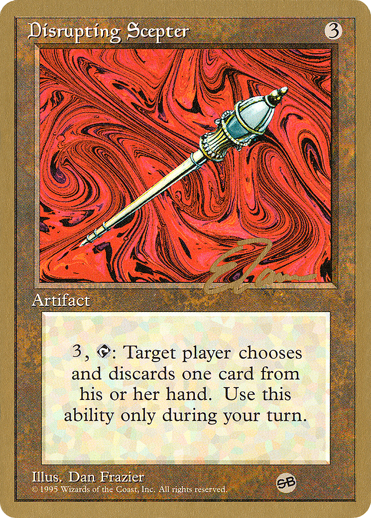 Disrupting Scepter (PTC-ET316SB) - Pro Tour Collector Set - Premium MTG Single from Wizards of the Coast - Just $0.37! Shop now at Game Crave Tournament Store