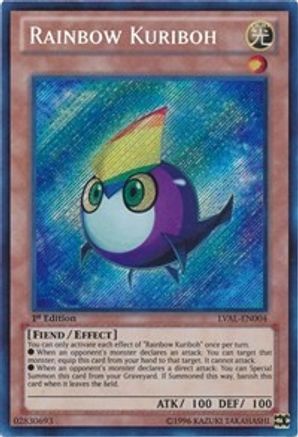 Rainbow Kuriboh (LVAL-EN004) - Legacy of the Valiant 1st Edition - Premium Yugioh Single from Konami - Just $2.64! Shop now at Game Crave Tournament Store