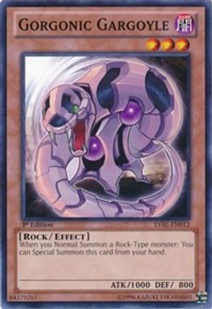 Gorgonic Gargoyle (LVAL-EN012) - Legacy of the Valiant Unlimited - Premium Yugioh Single from Konami - Just $0.25! Shop now at Game Crave Tournament Store