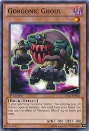 Gorgonic Ghoul (LVAL-EN013) - Legacy of the Valiant Unlimited - Premium Yugioh Single from Konami - Just $0.25! Shop now at Game Crave Tournament Store
