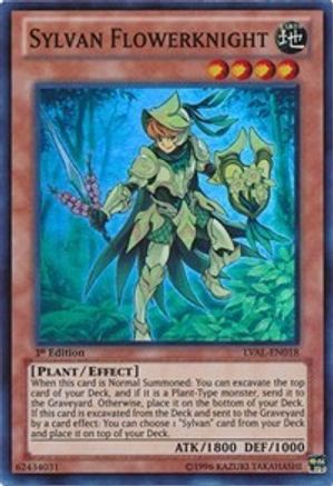 Sylvan Flowerknight (LVAL-EN018) - Legacy of the Valiant 1st Edition - Premium Yugioh Single from Konami - Just $0.32! Shop now at Game Crave Tournament Store