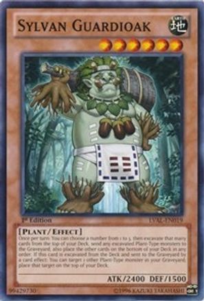 Sylvan Guardioak (LVAL-EN019) - Legacy of the Valiant 1st Edition - Premium Yugioh Single from Konami - Just $0.25! Shop now at Game Crave Tournament Store
