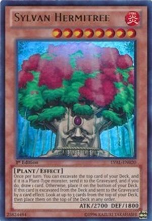 Sylvan Hermitree (LVAL-EN020) - Legacy of the Valiant 1st Edition - Premium Yugioh Single from Konami - Just $1.54! Shop now at Game Crave Tournament Store
