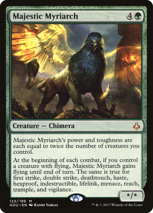 Majestic Myriarch (HOU-122) - Hour of Devastation - Premium MTG Single from Wizards of the Coast - Just $0.34! Shop now at Game Crave Tournament Store
