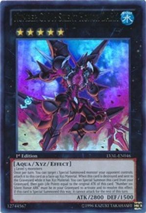 Number C101: Silent Honor DARK (LVAL-EN046) - Legacy of the Valiant 1st Edition - Premium Yugioh Single from Konami - Just $7.21! Shop now at Game Crave Tournament Store