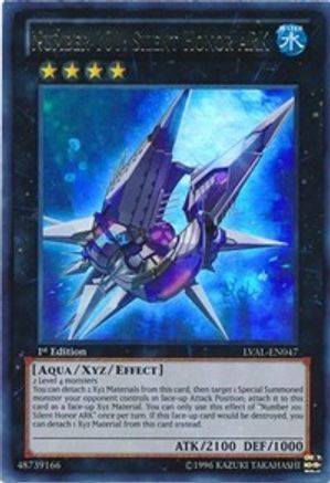 Number 101: Silent Honor ARK (LVAL-EN047) - Legacy of the Valiant Unlimited - Premium Yugioh Single from Konami - Just $1.94! Shop now at Game Crave Tournament Store