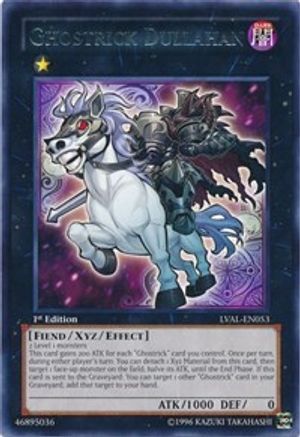 Ghostrick Dullahan (LVAL-EN053) - Legacy of the Valiant Unlimited - Premium Yugioh Single from Konami - Just $0.38! Shop now at Game Crave Tournament Store