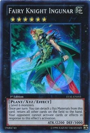 Fairy Knight Ingunar (LVAL-EN055) - Legacy of the Valiant 1st Edition - Premium Yugioh Single from Konami - Just $0.52! Shop now at Game Crave Tournament Store