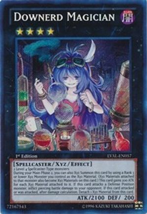 Downerd Magician (LVAL-EN057) - Legacy of the Valiant Unlimited - Premium Yugioh Single from Konami - Just $2.84! Shop now at Game Crave Tournament Store
