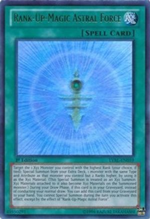 Rank-Up-Magic Astral Force (LVAL-EN059) - Legacy of the Valiant 1st Edition - Premium Yugioh Single from Konami - Just $0.50! Shop now at Game Crave Tournament Store