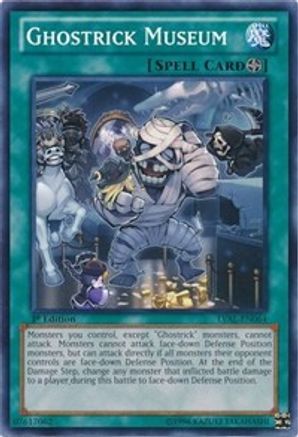 Ghostrick Museum (LVAL-EN064) - Legacy of the Valiant Unlimited - Premium Yugioh Single from Konami - Just $0.25! Shop now at Game Crave Tournament Store
