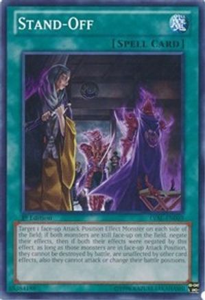 Stand-Off (LVAL-EN069) - Legacy of the Valiant 1st Edition - Premium Yugioh Single from Konami - Just $0.08! Shop now at Game Crave Tournament Store