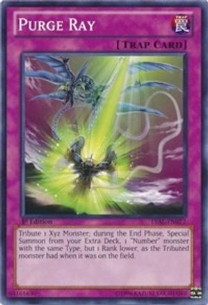 Purge Ray (LVAL-EN072) - Legacy of the Valiant Unlimited - Premium Yugioh Single from Konami - Just $0.25! Shop now at Game Crave Tournament Store