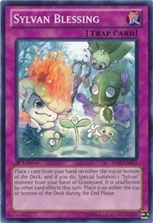 Sylvan Blessing (LVAL-EN073) - Legacy of the Valiant Unlimited - Premium Yugioh Single from Konami - Just $0.25! Shop now at Game Crave Tournament Store