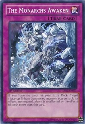 The Monarchs Awaken (LVAL-EN077) - Legacy of the Valiant 1st Edition - Premium Yugioh Single from Konami - Just $0.26! Shop now at Game Crave Tournament Store