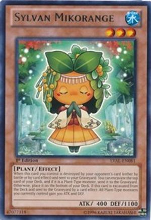 Sylvan Mikorange (LVAL-EN081) - Legacy of the Valiant 1st Edition - Premium Yugioh Single from Konami - Just $0.25! Shop now at Game Crave Tournament Store