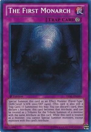The First Monarch (LVAL-EN089) - Legacy of the Valiant 1st Edition - Premium Yugioh Single from Konami - Just $0.78! Shop now at Game Crave Tournament Store