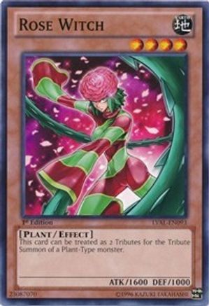 Rose Witch (LVAL-EN093) - Legacy of the Valiant 1st Edition - Premium Yugioh Single from Konami - Just $0.25! Shop now at Game Crave Tournament Store