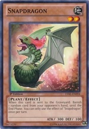 Snapdragon (LVAL-EN094) - Legacy of the Valiant 1st Edition - Premium Yugioh Single from Konami - Just $0.25! Shop now at Game Crave Tournament Store