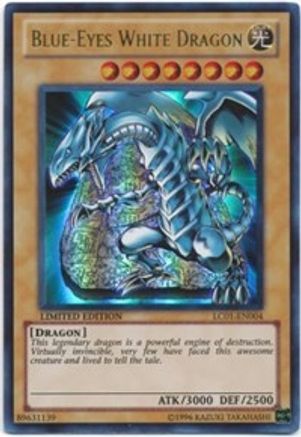 Blue-Eyes White Dragon (LC01-EN004) - Legendary Collection 1 Limited - Premium Yugioh Single from Konami - Just $0.56! Shop now at Game Crave Tournament Store