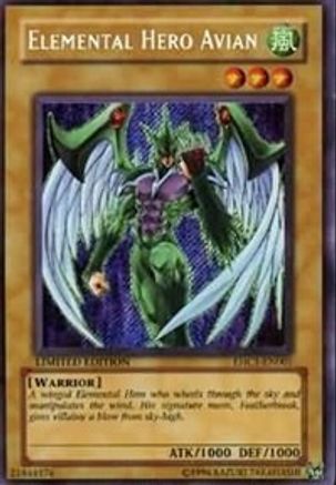 Elemental HERO Avian (EHC1-EN001) - Elemental Hero Collection 1 Limited - Premium Yugioh Single from Konami - Just $65.76! Shop now at Game Crave Tournament Store