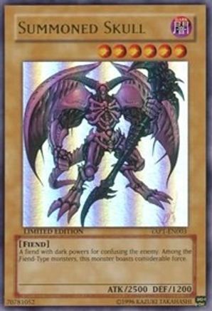 Summoned Skull (YAP1-EN003) - Anniversary Pack Limited - Premium Yugioh Single from Konami - Just $19.53! Shop now at Game Crave Tournament Store