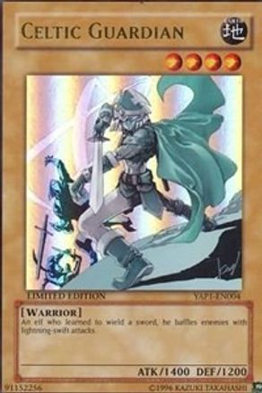 Celtic Guardian (YAP1-EN004) - Anniversary Pack Limited - Premium Yugioh Single from Konami - Just $11.64! Shop now at Game Crave Tournament Store