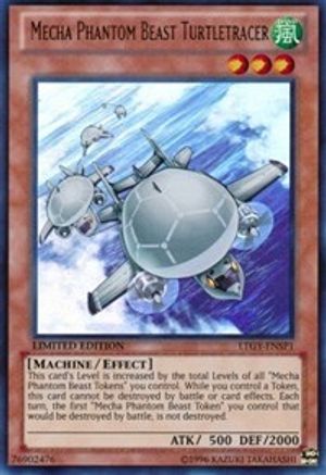 Mecha Phantom Beast Turtletracer (LTGY-ENSP1) (LTGY-ENSP1) - Lord of the Tachyon Galaxy Limited - Premium Yugioh Single from Konami - Just $0.25! Shop now at Game Crave Tournament Store