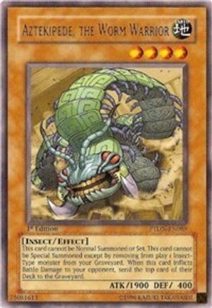 Aztekipede, the Worm Warrior (PTDN-EN089) - Phantom Darkness Unlimited - Premium Yugioh Single from Konami - Just $0.41! Shop now at Game Crave Tournament Store