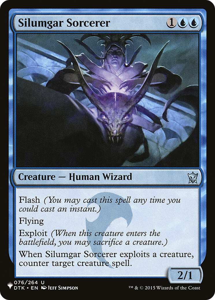 Silumgar Sorcerer (PLIST-593) - The List - Premium MTG Single from Wizards of the Coast - Just $0.13! Shop now at Game Crave Tournament Store