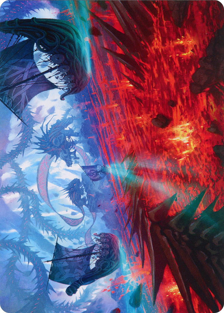 Invasion of Kaldheim // Invasion of Kaldheim (AMOM-033) - March of the Machine Art Series (Borderless) - Premium MTG Single from Wizards of the Coast - Just $0! Shop now at Game Crave Tournament Store