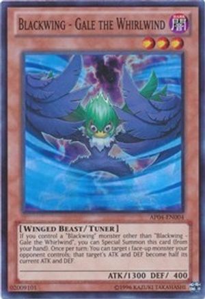 Blackwing - Gale the Whirlwind (AP04-EN004) - Astral Pack 4 Unlimited - Premium Yugioh Single from Konami - Just $3.93! Shop now at Game Crave Tournament Store