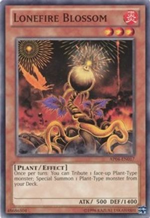 Lonefire Blossom (AP04-EN017) - Astral Pack 4 Unlimited - Premium Yugioh Single from Konami - Just $0.38! Shop now at Game Crave Tournament Store