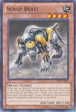 Scrap Beast (AP04-EN020) - Astral Pack 4 Unlimited - Premium Yugioh Single from Konami - Just $0.25! Shop now at Game Crave Tournament Store