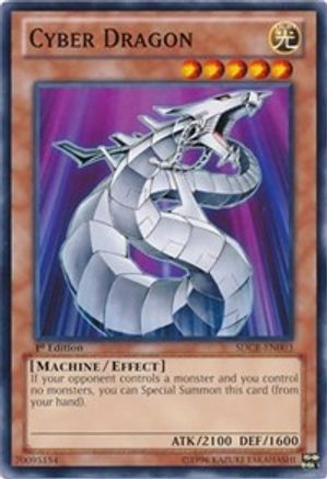 Cyber Dragon (White) (SDCR-EN003) - Structure Deck: Cyber Dragon Revolution Unlimited - Premium Yugioh Single from Konami - Just $0.25! Shop now at Game Crave Tournament Store