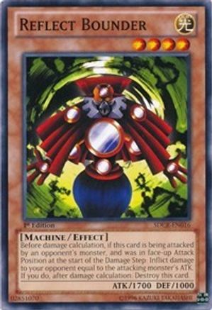 Reflect Bounder (SDCR-EN016) - Structure Deck: Cyber Dragon Revolution 1st Edition - Premium Yugioh Single from Konami - Just $0.36! Shop now at Game Crave Tournament Store