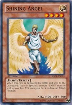 Shining Angel (SDCR-EN018) - Structure Deck: Cyber Dragon Revolution Unlimited - Premium Yugioh Single from Konami - Just $0.25! Shop now at Game Crave Tournament Store