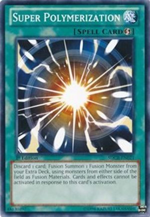 Super Polymerization (SDCR-EN021) - Structure Deck: Cyber Dragon Revolution 1st Edition - Premium Yugioh Single from Konami - Just $4.30! Shop now at Game Crave Tournament Store