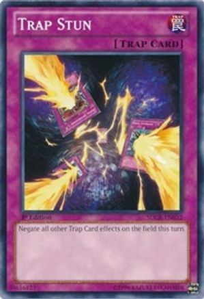Trap Stun (SDCR-EN032) - Structure Deck: Cyber Dragon Revolution 1st Edition - Premium Yugioh Single from Konami - Just $1.68! Shop now at Game Crave Tournament Store