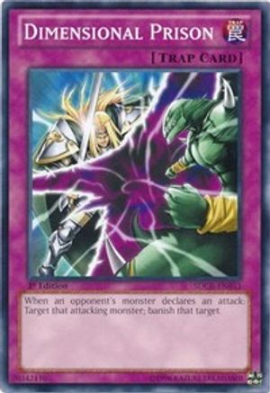 Dimensional Prison (SDCR-EN033) - Structure Deck: Cyber Dragon Revolution 1st Edition - Premium Yugioh Single from Konami - Just $3.30! Shop now at Game Crave Tournament Store