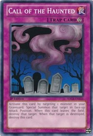 Call of the Haunted (SDCR-EN036) - Structure Deck: Cyber Dragon Revolution 1st Edition - Premium Yugioh Single from Konami - Just $0.25! Shop now at Game Crave Tournament Store