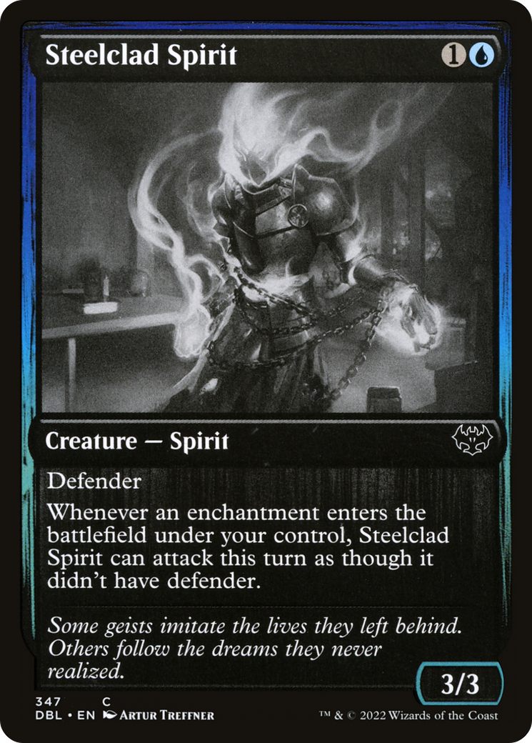 Steelclad Spirit (DBL-347) - Innistrad: Double Feature - Premium MTG Single from Wizards of the Coast - Just $0.08! Shop now at Game Crave Tournament Store