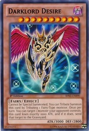 Darklord Desire (YG05-EN001) - Yu-Gi-Oh! GX Manga Promotional Cards Limited - Premium Yugioh Single from Konami - Just $1.82! Shop now at Game Crave Tournament Store