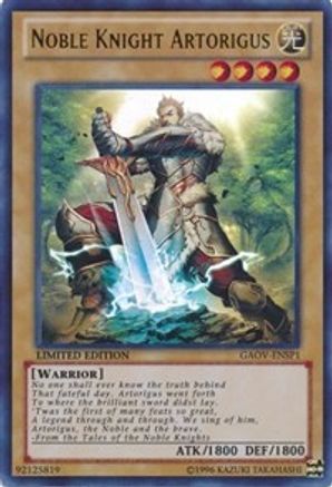 Noble Knight Artorigus (GAOV-ENSP1) (GAOV-ENSP1) - Galactic Overlord Limited - Premium Yugioh Single from Konami - Just $0.58! Shop now at Game Crave Tournament Store