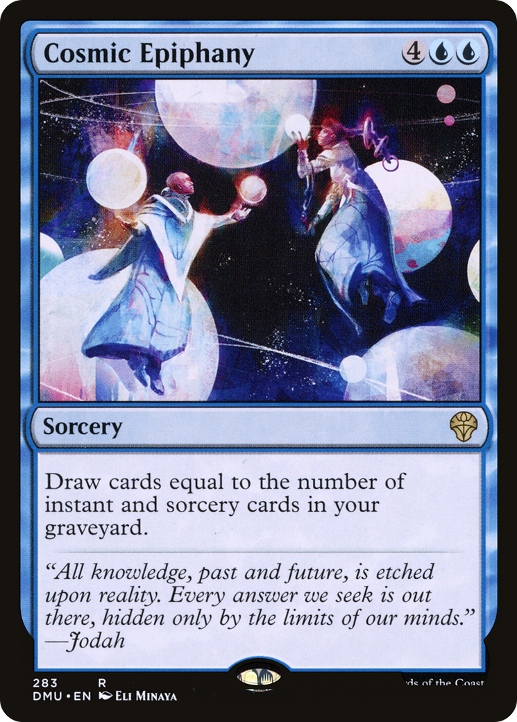 Cosmic Epiphany (DMU-283) - Dominaria United - Premium MTG Single from Wizards of the Coast - Just $0.08! Shop now at Game Crave Tournament Store