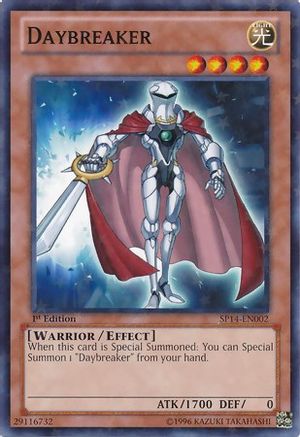 Daybreaker (Starfoil) (SP14-EN002) - Star Pack 2014 1st Edition - Premium Yugioh Single from Konami - Just $0.26! Shop now at Game Crave Tournament Store