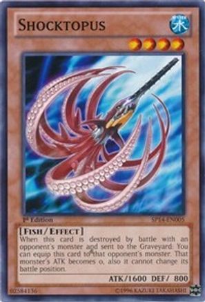 Shocktopus (SP14-EN005) - Star Pack 2014 1st Edition - Premium Yugioh Single from Konami - Just $0.25! Shop now at Game Crave Tournament Store